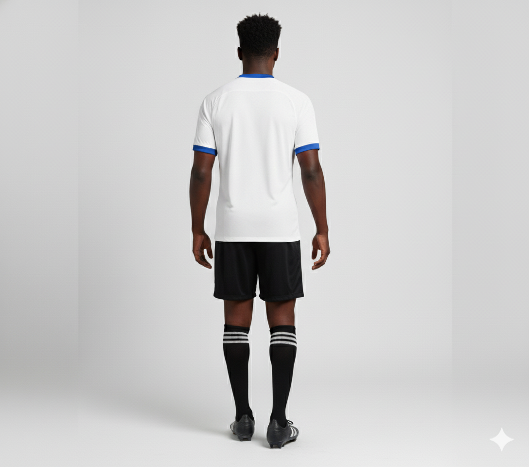 Real Madrid 25/26 Blue Away Jersey with Shorts