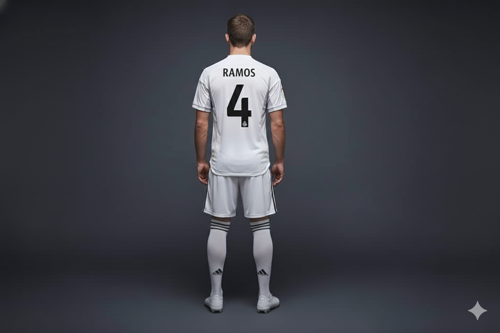 Real Madrid Home Jersey 2025-2026 Premium Set