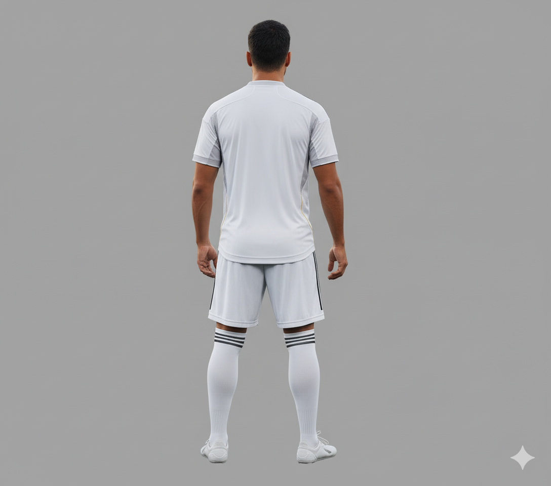 Real Madrid Home Jersey 2025-26 Premium Set