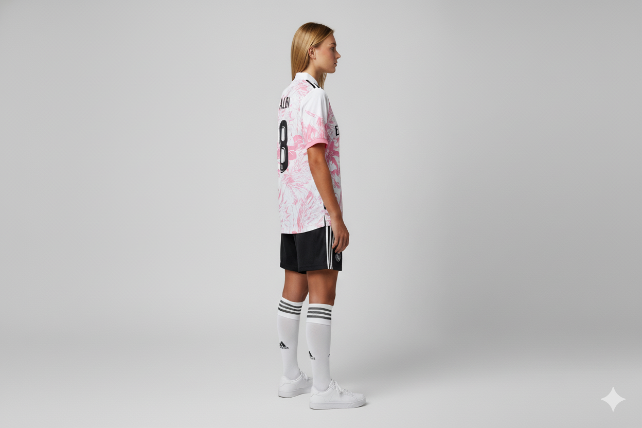 Real Madrid Pink & Blue Dragon Special Edition Jersey 25-26 Season